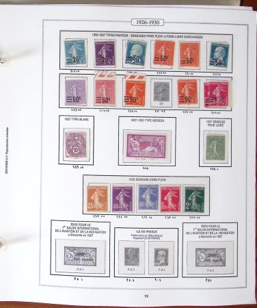 1900-77 Collection de France principalement neuve en