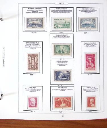 1900-77 Collection de France principalement neuve en