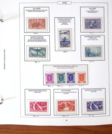 1900-77 Collection de France principalement neuve en