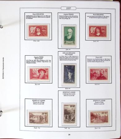 1900-77 Collection de France principalement neuve en