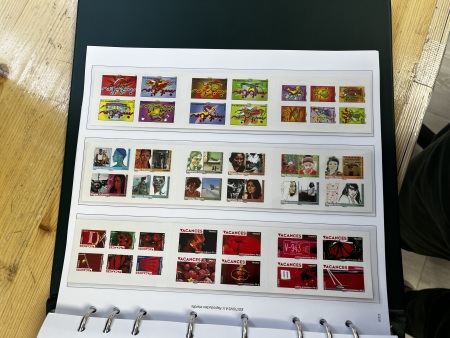 1970-2009, Collection de France en 6 classeurs AV,