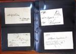 1803-69 POSTAL HISTORY: Lot of 46 stampless covers