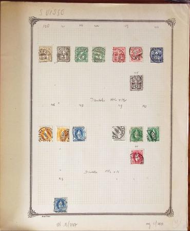 1850-1960 Small estate in two boxes, mostly with sections