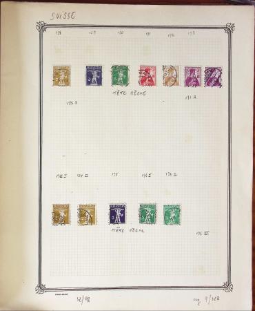 1850-1960 Small estate in two boxes, mostly with sections