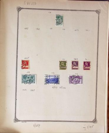 1850-1960 Small estate in two boxes, mostly with sections