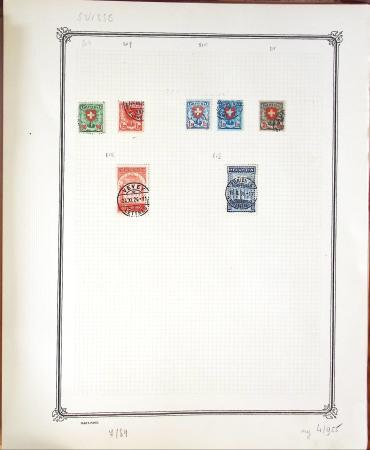 1850-1960 Small estate in two boxes, mostly with sections