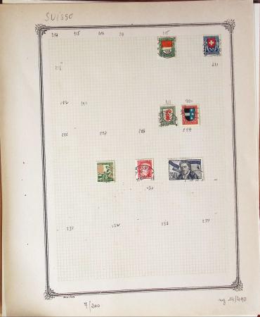 1850-1960 Small estate in two boxes, mostly with sections