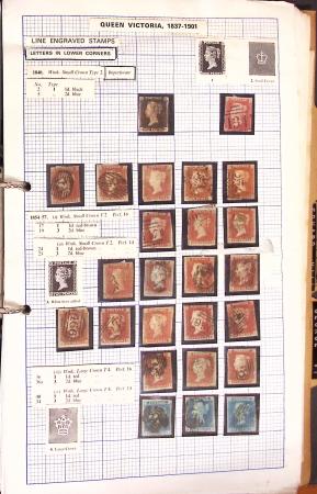 1840-1980 All-world mint and used collection in 14