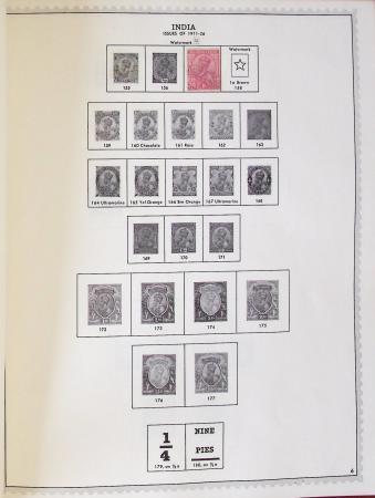 1854-1980, Mint & used collection in three albums from