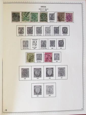 1854-1980, Mint & used collection in three albums from