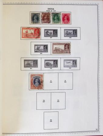 1854-1980, Mint & used collection in three albums from