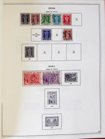 1854-1980, Mint & used collection in three albums from