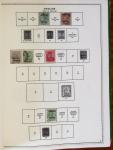 1854-1980, Mint & used collection in three albums from