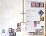 1854-1980, Mint & used collection in three albums from