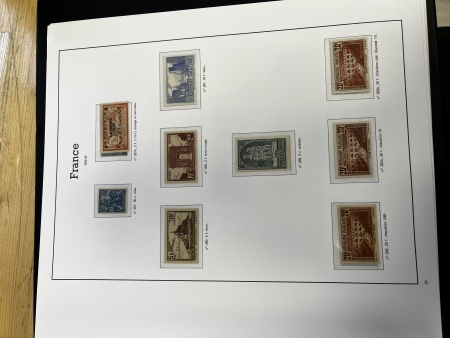 1849-1983 Collection de France avec période classique,