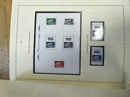 1849-2022, Collection de France 9 classeurs Moc, section