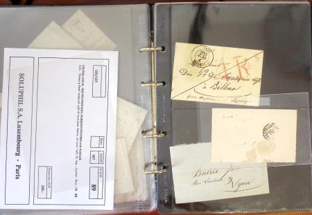 1580-1876, Superbe collection d'exposition sur LA POSTE