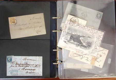 1580-1876, Superbe collection d'exposition sur LA POSTE