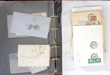 1580-1876, Superbe collection d'exposition sur LA POSTE
