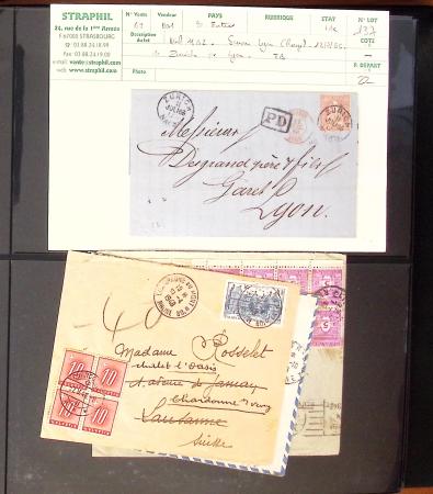 1580-1876, Superbe collection d'exposition sur LA POSTE