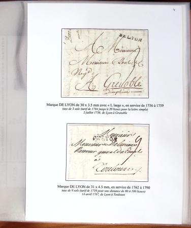 1580-1876, Superbe collection d'exposition sur LA POSTE