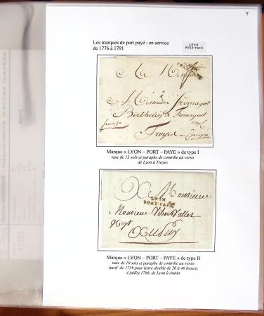 1580-1876, Superbe collection d'exposition sur LA POSTE