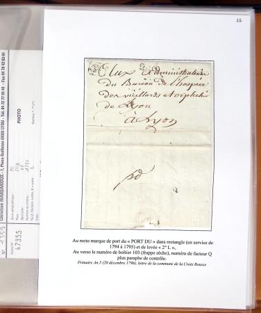 1580-1876, Superbe collection d'exposition sur LA POSTE