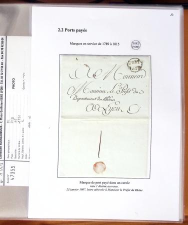 1580-1876, Superbe collection d'exposition sur LA POSTE