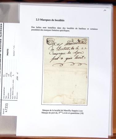 1580-1876, Superbe collection d'exposition sur LA POSTE