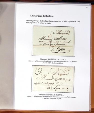 1580-1876, Superbe collection d'exposition sur LA POSTE