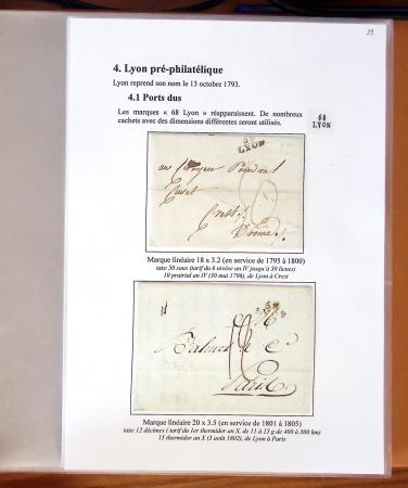 1580-1876, Superbe collection d'exposition sur LA POSTE