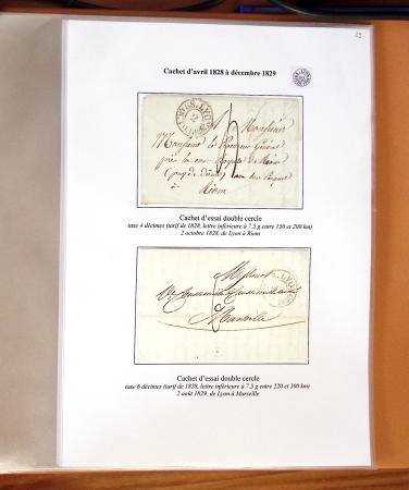1580-1876, Superbe collection d'exposition sur LA POSTE