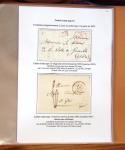 1580-1876, Superbe collection d'exposition sur LA POSTE