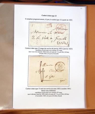 1580-1876, Superbe collection d'exposition sur LA POSTE
