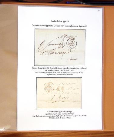 1580-1876, Superbe collection d'exposition sur LA POSTE