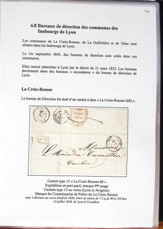 1580-1876, Superbe collection d'exposition sur LA POSTE