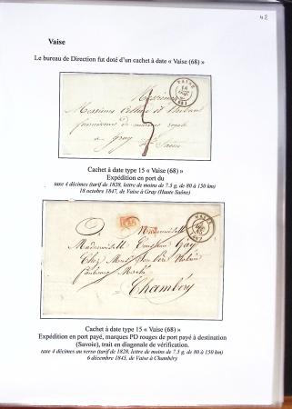 1580-1876, Superbe collection d'exposition sur LA POSTE
