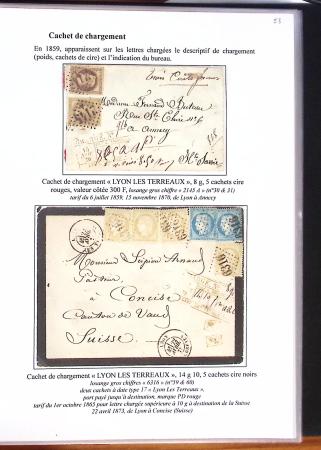 1580-1876, Superbe collection d'exposition sur LA POSTE