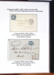 1580-1876, Superbe collection d'exposition sur LA POSTE