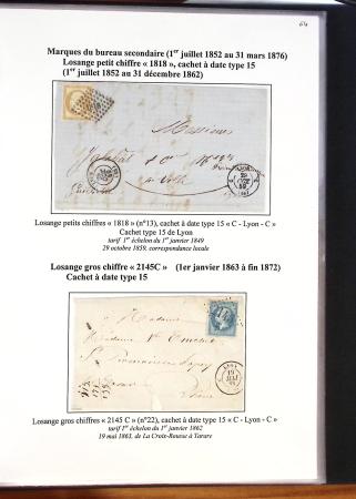 1580-1876, Superbe collection d'exposition sur LA POSTE