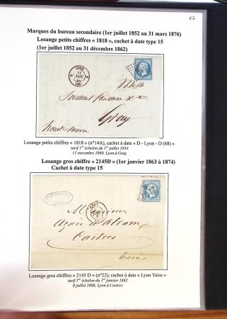 1580-1876, Superbe collection d'exposition sur LA POSTE