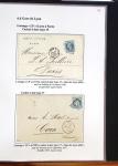 1580-1876, Superbe collection d'exposition sur LA POSTE