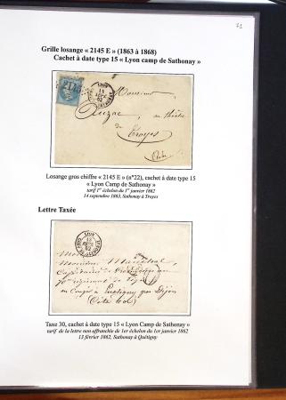1580-1876, Superbe collection d'exposition sur LA POSTE