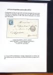 1580-1876, Superbe collection d'exposition sur LA POSTE