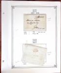 1580-1876, Superbe collection d'exposition sur LA POSTE