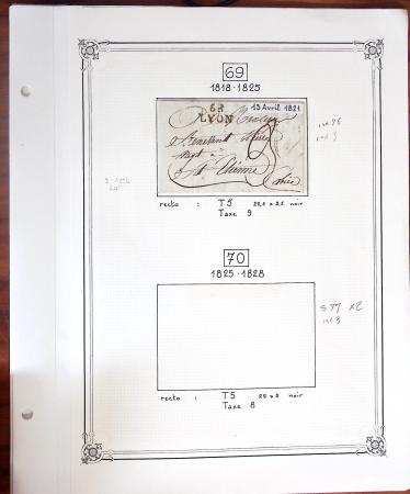 1580-1876, Superbe collection d'exposition sur LA POSTE