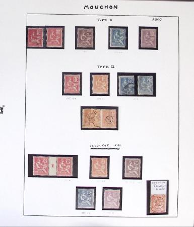 1900-2012, Collection en 11 albums, avec N°122 neuf