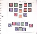 1900-2012, Collection en 11 albums, avec N°122 neuf