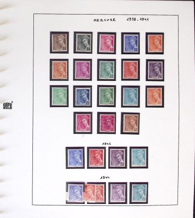 1900-2012, Collection en 11 albums, avec N°122 neuf