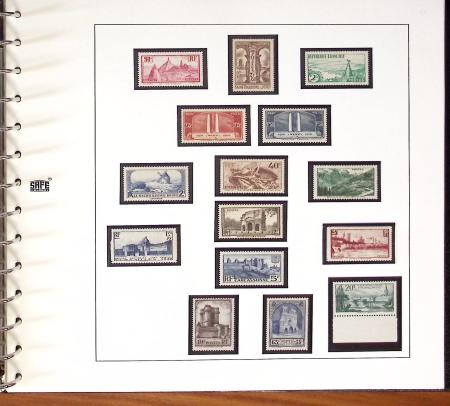 1900-2012, Collection en 11 albums, avec N°122 neuf